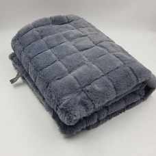 Ćebe Fur sivo 130x170cm